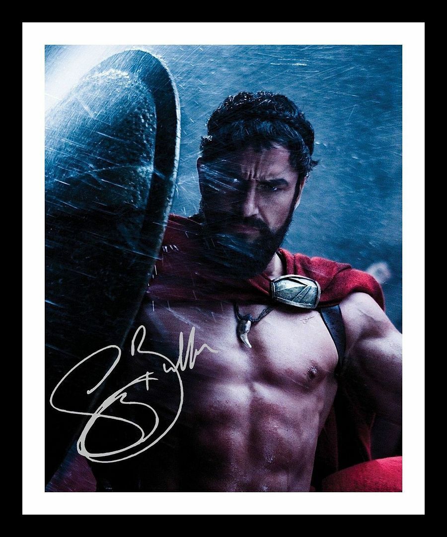 Gerard Butler - 300 Autograph Signed & Framed Photo Poster painting 1