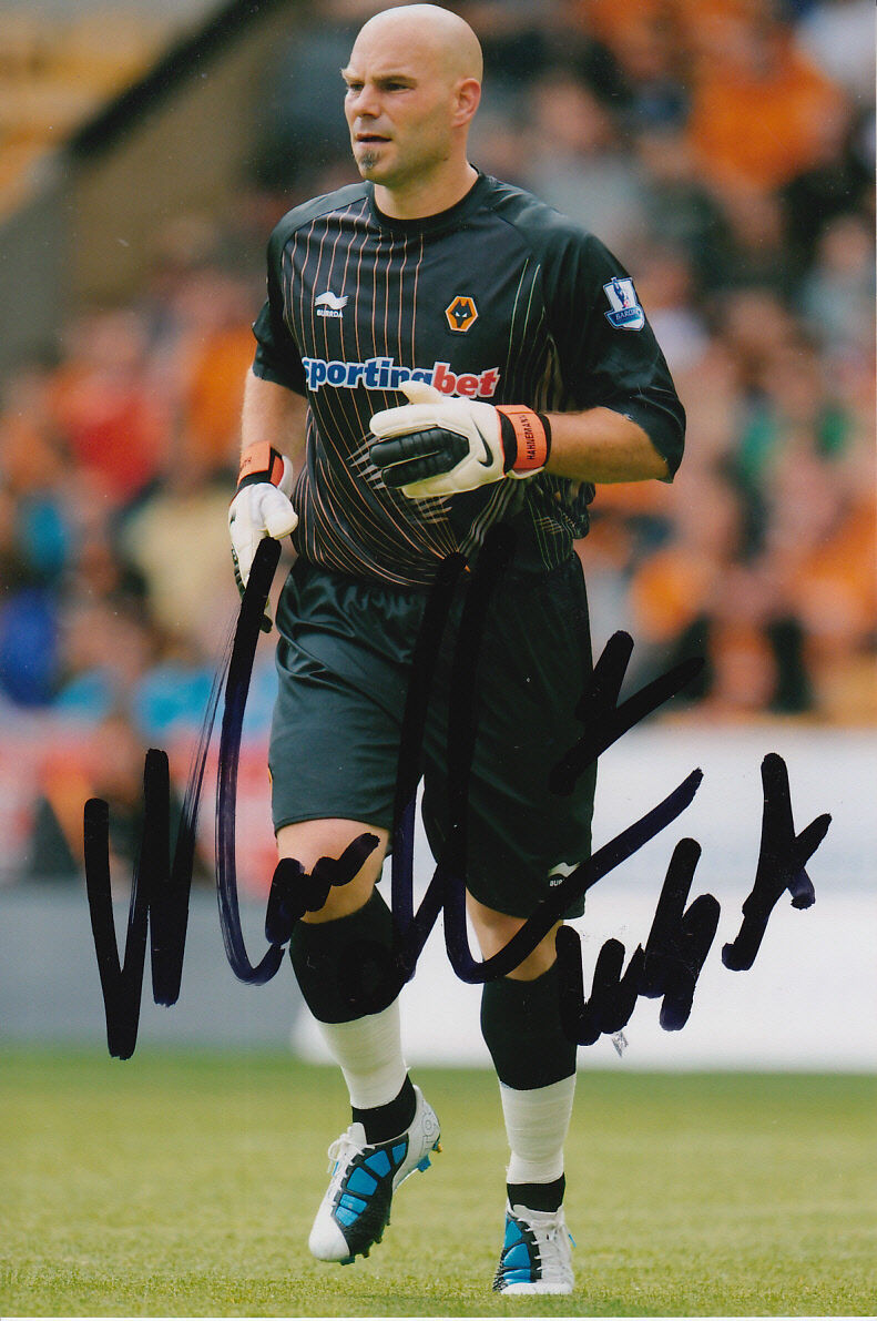 WOLVES HAND SIGNED MARCUS HAHNEMANN 6X4 Photo Poster painting 1.