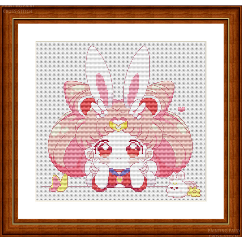 Sailor Moon Series Painting Fairy Cross Stitch