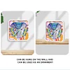 Mandala Elephant Special Shape 5D Diamond Painting Clock Art Craft for Wall Desk