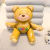 10PCS Cartoon 3D Sitting Brown Bear Aluminum Film Birthday Kids Party Store Showcase Decor