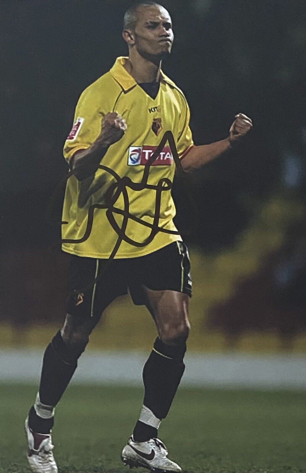 Danny Webber Genuine Hand Signed Watford 6X4 Photo Poster painting 3