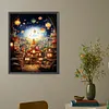 Diamond Painting -DIY Round Partial AB Drill Cartoon Town(45x55cm)