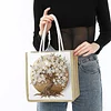 DIY Flower Tree Diamond Painting Shopping Bag Diamond Tote Handbag