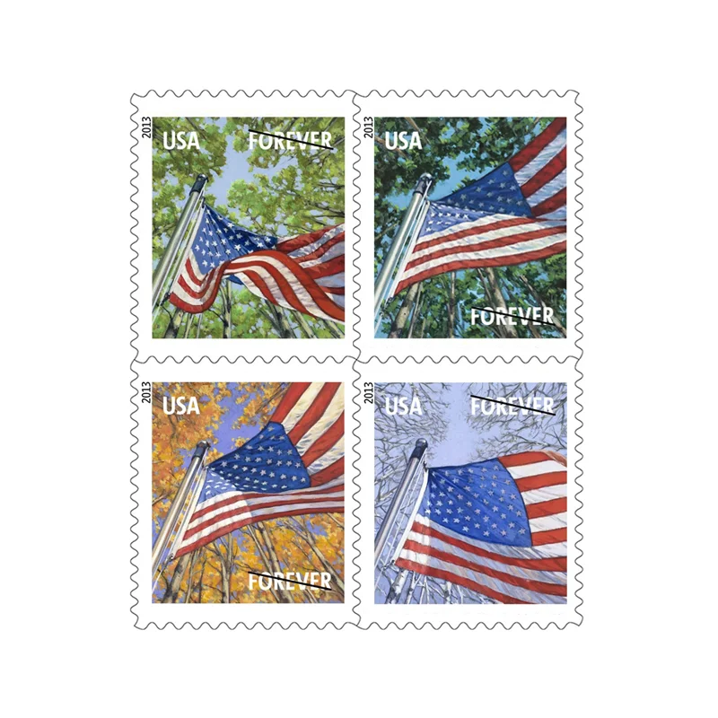 A Flag for All Seasons Forever Stamps 2013