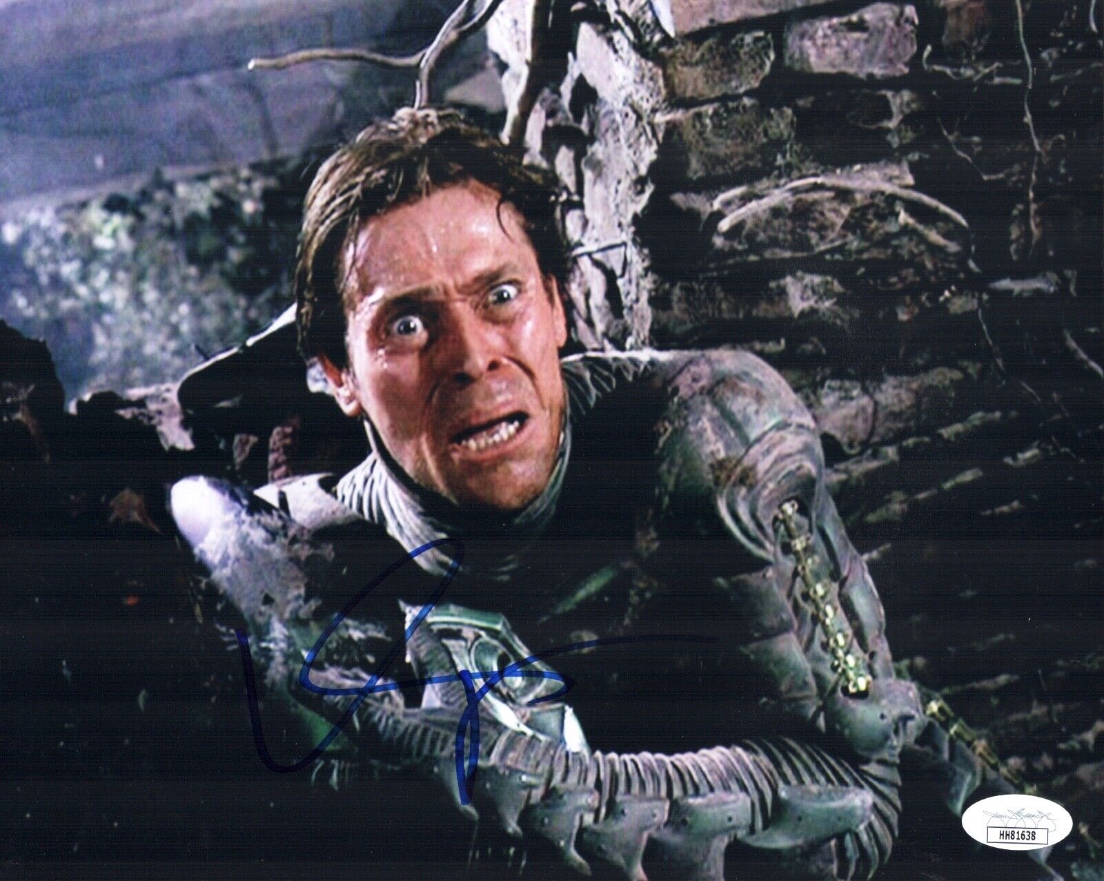 WILLEM DAFOE Signed GREEN GOBLIN 8x10 SPIDER-MAN Photo Poster painting Autograph JSA COA Cert