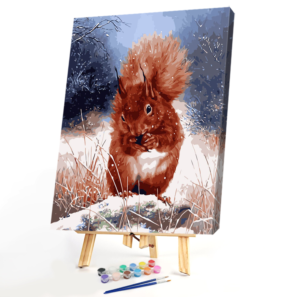 

40*50CM Paint By Numbers-Squirrel, 501 Original
