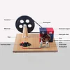 Hand-cranked AC/DC Generator Light Bulb