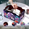 5D DIY Diamond Painting Art Decorative Storage Box Wood Storage Clutch (Wolf)