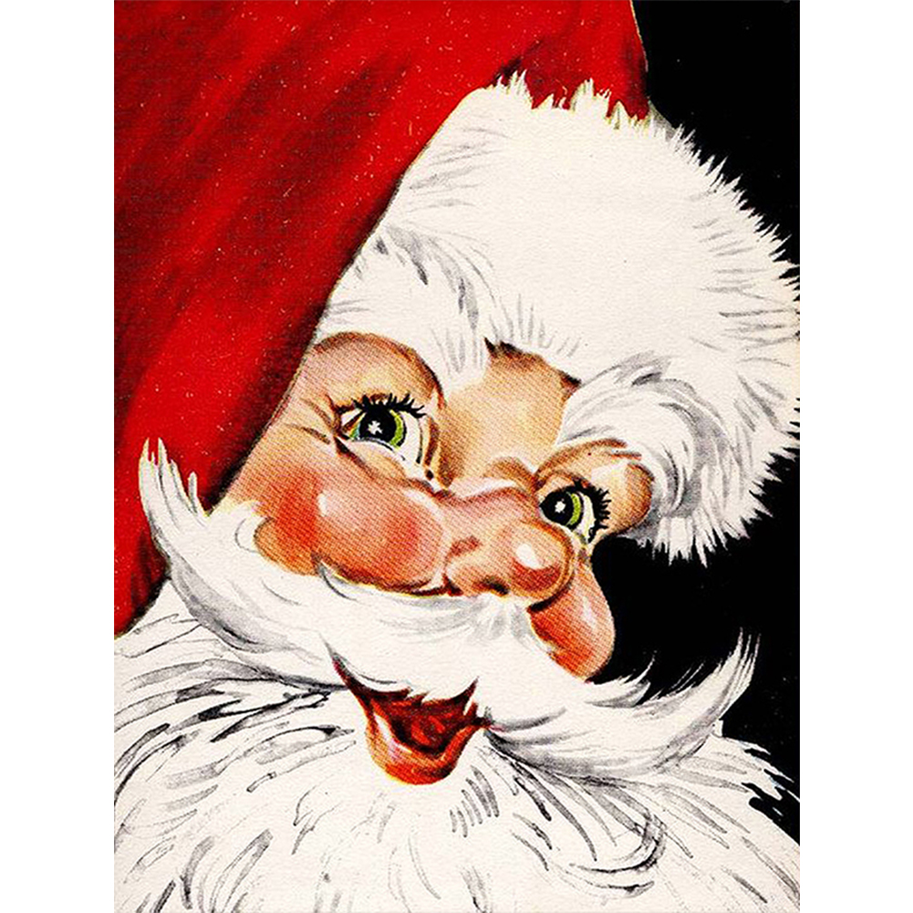 Santa Claus-Paint by Numbers-12"x16"/30x40cm