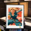 A3 & 4K Size Good-looking Android 18 Decorative Painting - Dragon Ball - HuangGua Studio