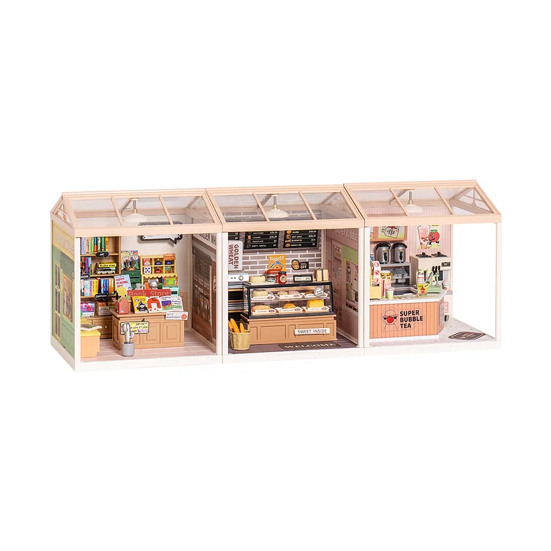 Rolife Maison Miniature a Construire de Poupee Dollhouse Maison 1:20 DIY Kit  de Top Cadeaux pour Les Adultes Filles Enfants 14+ (Kiki's Magic Emporium)  : : Jeux et Jouets