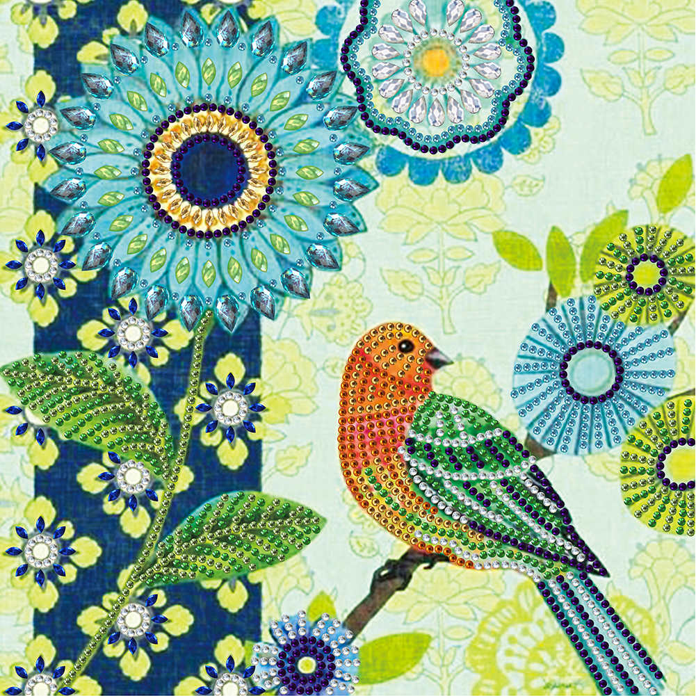 

Bird - Special Shaped Diamond Painting - 30*30CM, 501 Original