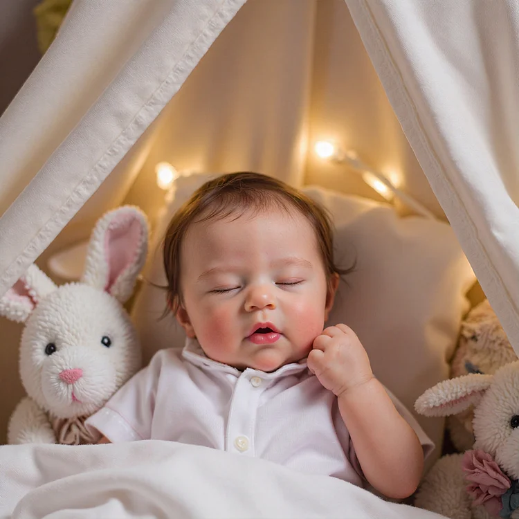 12"&16" Clement Full Body Silicone Bendable Reborn Baby Girl or Boy Dolls Palisa and Korial Rebornartdoll® RSAW-Rebornartdoll®