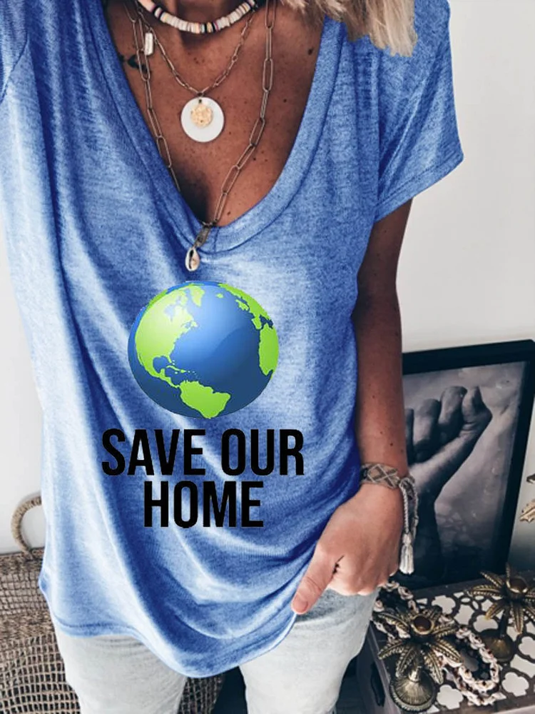 Bestdealfriday Save Your Home Women's T-Shirt