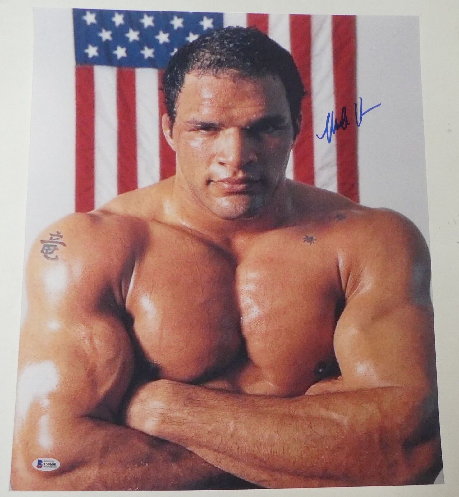 Mark Kerr Signed 16x20 Photo Poster painting BAS Beckett COA UFC 14 15 Pride Picture Autograph 3