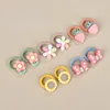 10PCS Cute Cartoon Hair Bands for Babies