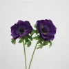 Real Touch Moisture 11cm Anemone Artificial Stem Flower