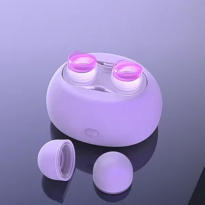 Aprileye Colorful mini  Ultrasonic Contact Lens Cleaner （Tip：replace it after 6months）