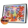 >SALE<Christmas Street DIY Diamond Painting Partial Special Shaped Drill Decor (PA157)