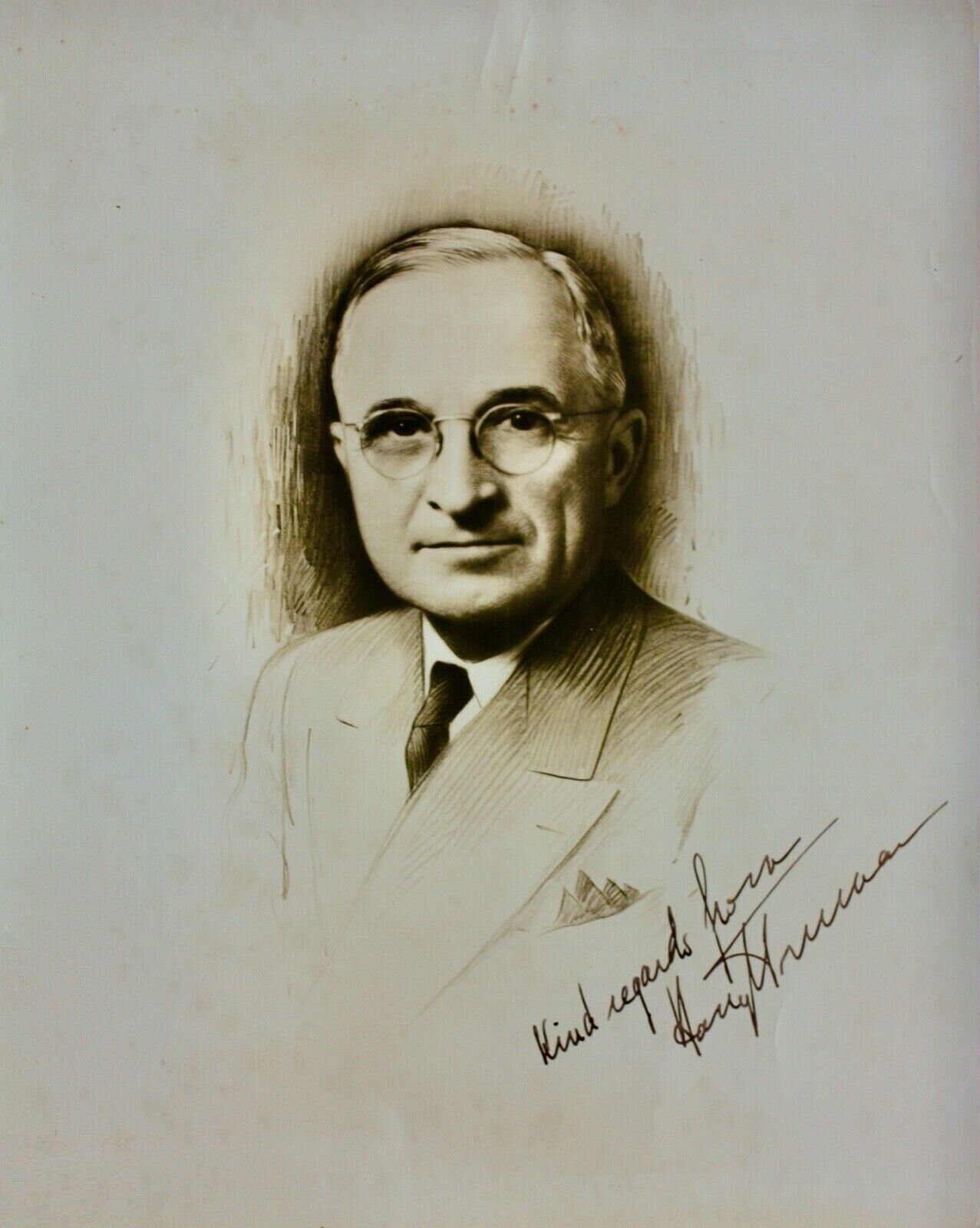 Harry Truman Autographed Signed 8x10 Photo Poster painting REPRINT