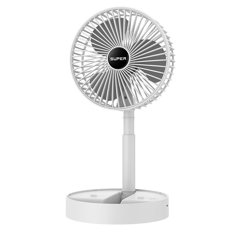 Stretch floor fan desktop USB desktop three-speed electric fan home office telescopic fan