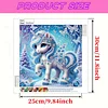 Cartoon Einhorn 5d DIY Diamant Kunst Malerei Kits Teilbohrer Edelstein Kunst 30x30cm