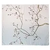 100% Nautral Silk Beautiful Painting Scarf