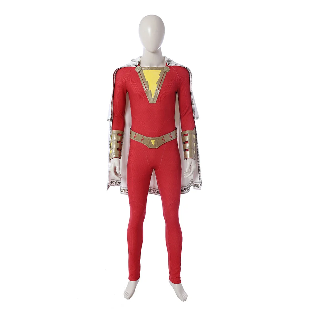 Shazam Movie Billy Batson Halloween Cosplay Costumes