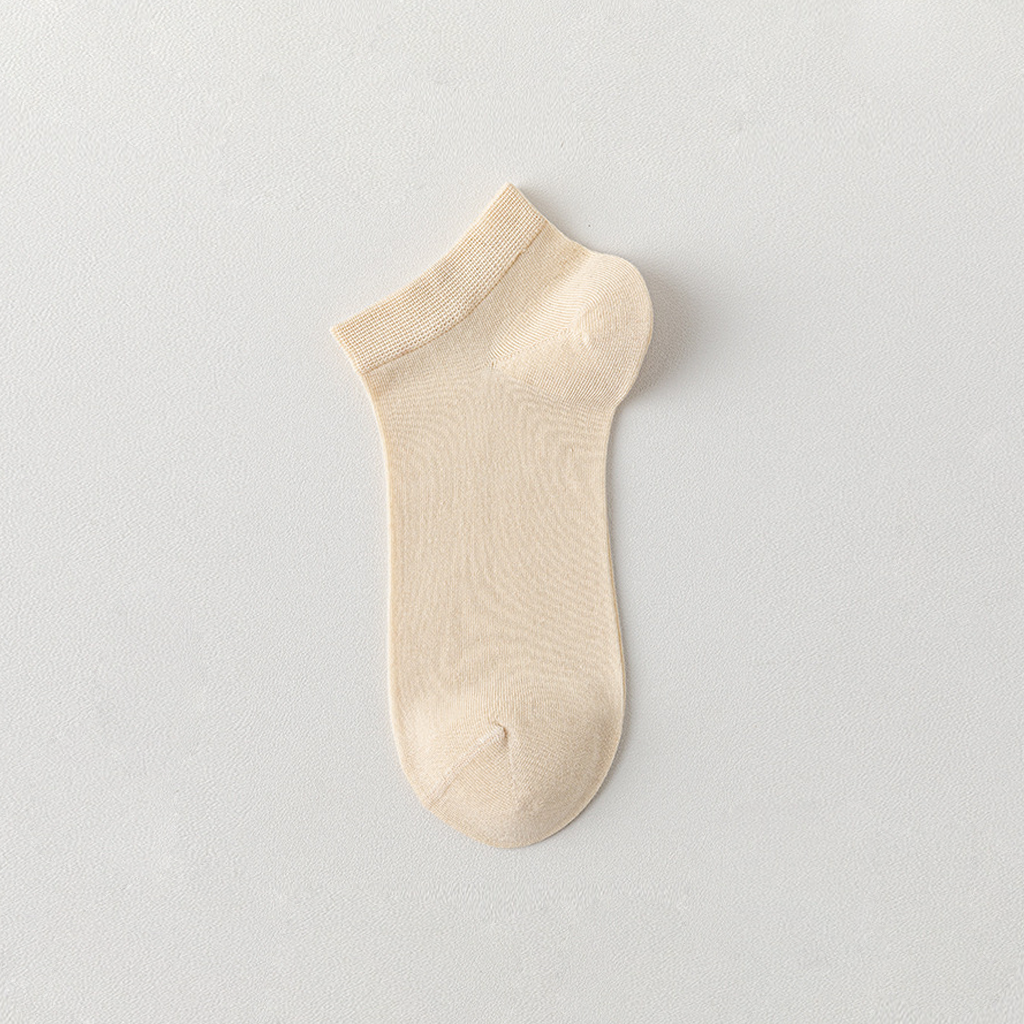 Women's Breathable Ankle Socks - Silk Blend for Home Comfort REAL SILK LIFE