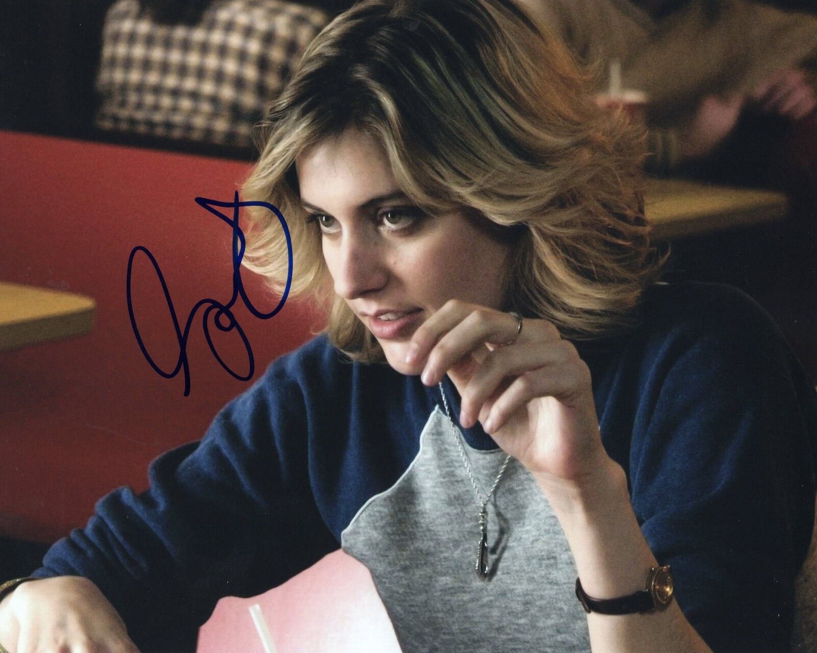 Greta Gerwig Arthur Naomi Quinn Lola Versus Signed 8x10 Photo Poster painting w/COA #2