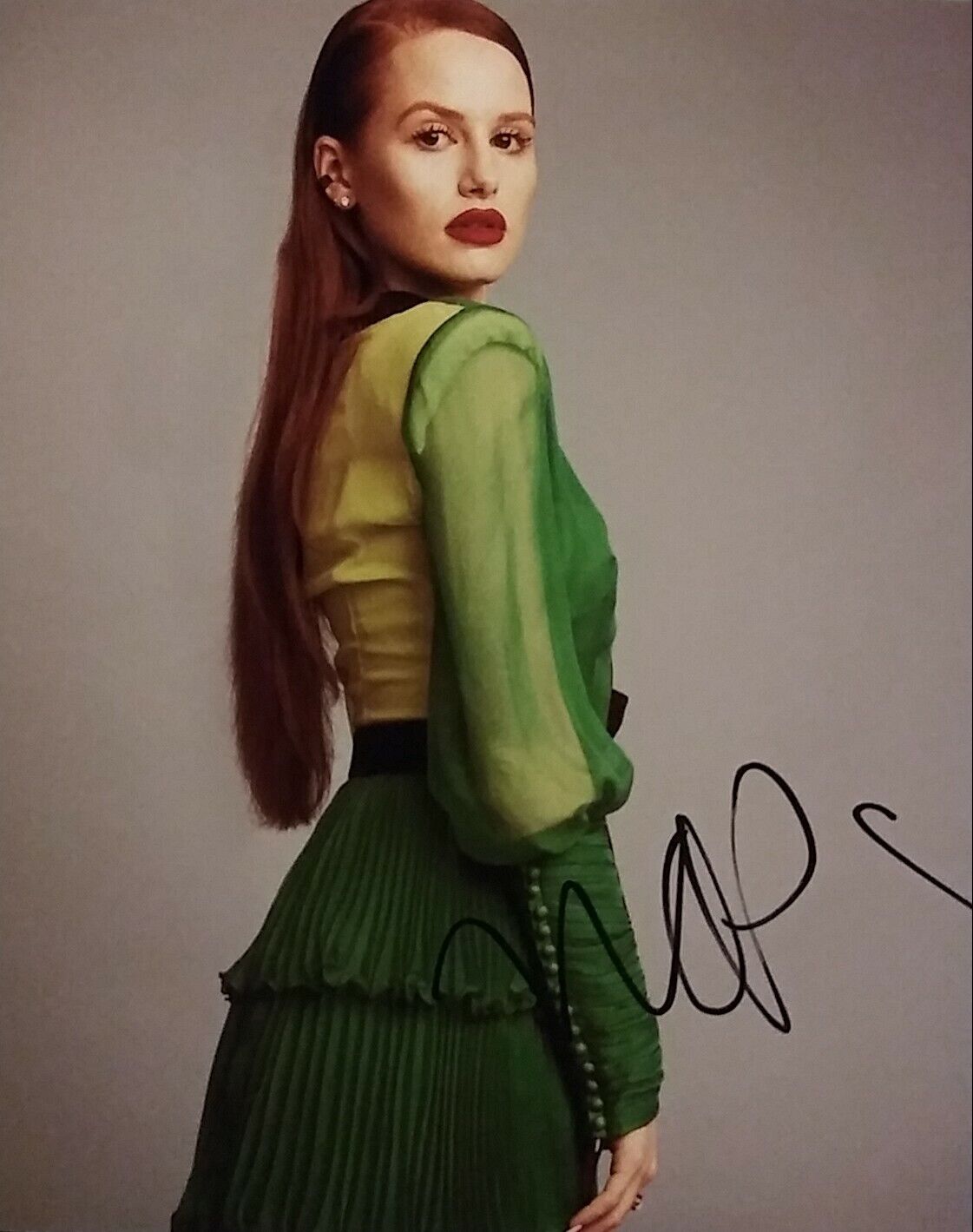 Madeline petsch signed 8 x 10