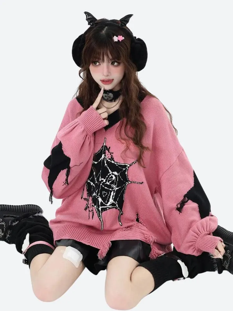 Brownm Goth Sweater