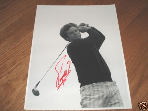 Fuzzy Zoeller Autographed Signed PGA Golf 8.5x11 Photo Poster painting