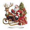 Christmas Print DIY Diamond Painting Desktop Ornaments Kit Table Decor
