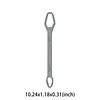 260mm Self-Tightening Adjustable Wrench 8mm To 22mm Multi-function Double-End Wrench 8mm Thick for Automotive Mechanical Industrial Maintenance