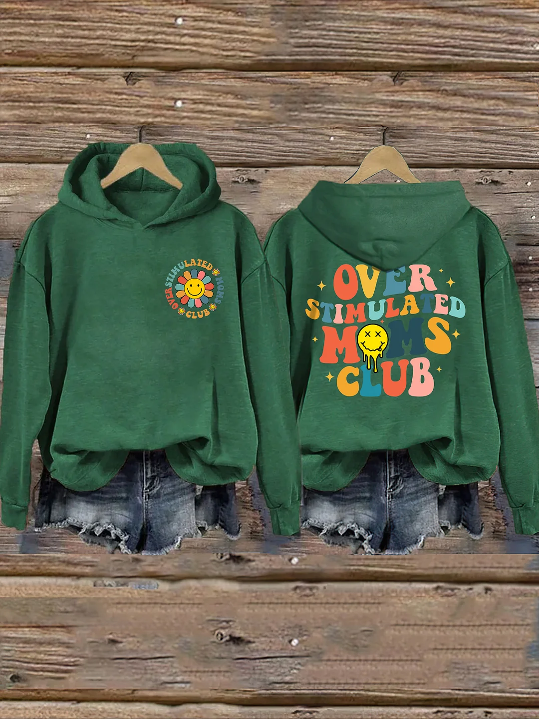 Overstimulated Moms Club Hoodie