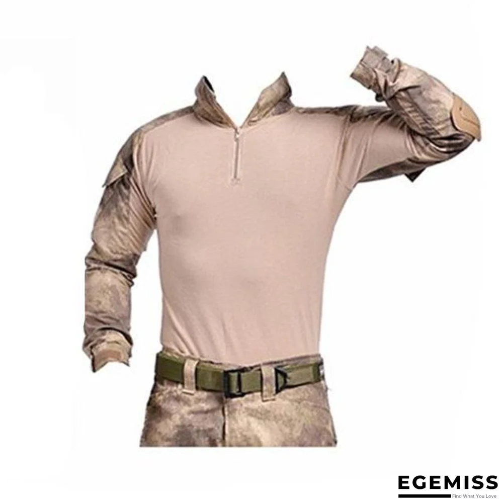 Camouflage colors Army Combat Uniform military shirt cargo multicam Airsoft paintball tactical cloth with elbow pads | EGEMISS
