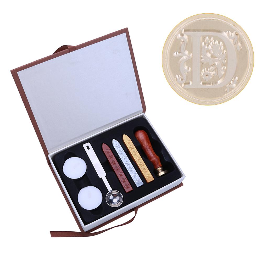 

Alphabet Letter D Seal Wax Stamps Set - Wax Seal Stamp, 501 Original