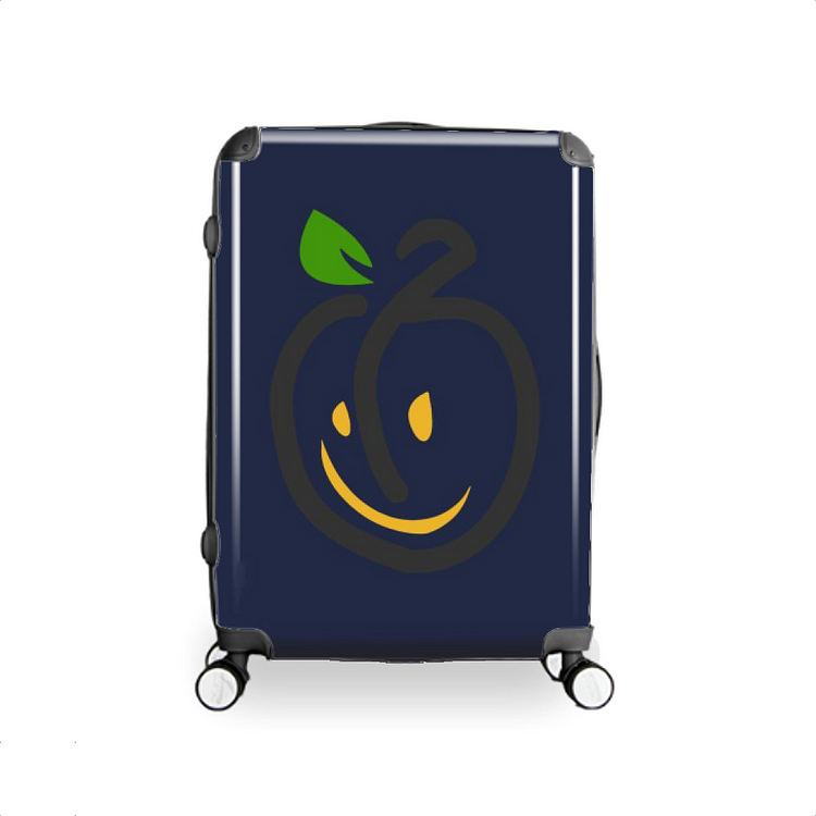 Abstract Apple, Fruit Hardside Luggage