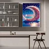 Diamond Painting-DIY Crystal Rhinestone Wreath Moon
