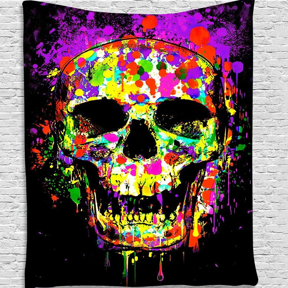 Unique Mandela Wall hanging Tapestry psychedelic pattern yoga throw beach throw carpet Hippie Home Decor Wall Tapestry Blanket