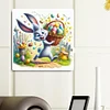 Diamond Painting-DIY Full Round Drill Easter Rabbit