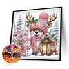 (US Local)4pack Xmas Animal-Crystal Rhinestone Diamond Painting(30x30cm)