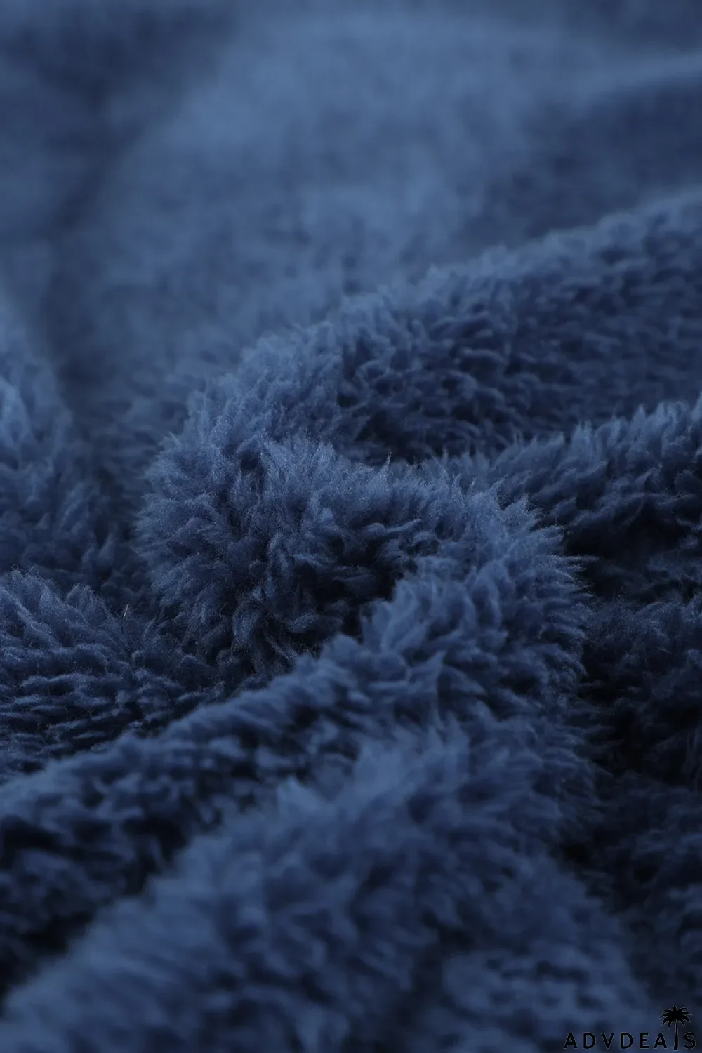 Zip Up Sherpa Coat With Pocket