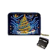 (US Local)DIY Diamond Art Diamond Dot Card Pack 5D Diamond Painting Pouch (Christmas Tree)