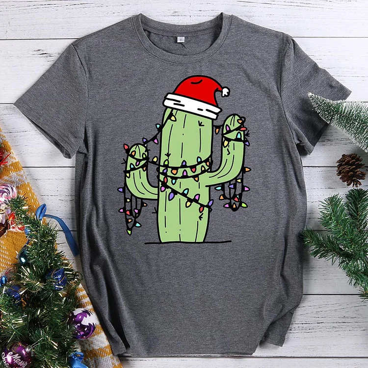 Merry cactusmas in colour T-Shirt-605793-Annaletters