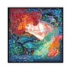 (Counted/Stamped) 11CT Mermaid - Cross Stitch -50x50cm/19.69*19.69in