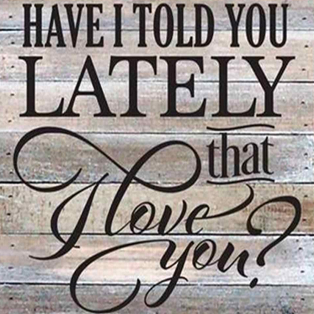 

English Love Letters Canvas Painting Wall Hanging Picture Drawing Poster, 501 Original