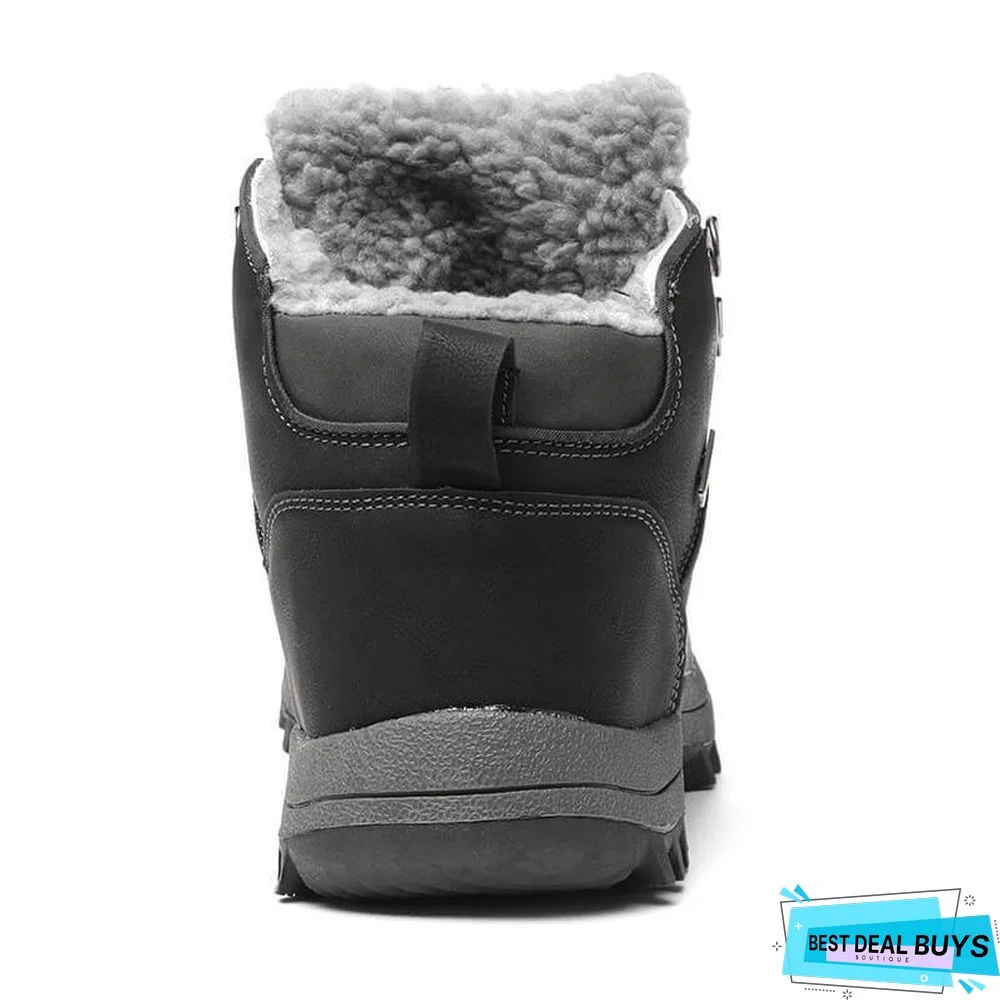 Men's Outdoor Thickened Warm Climbing Shoes